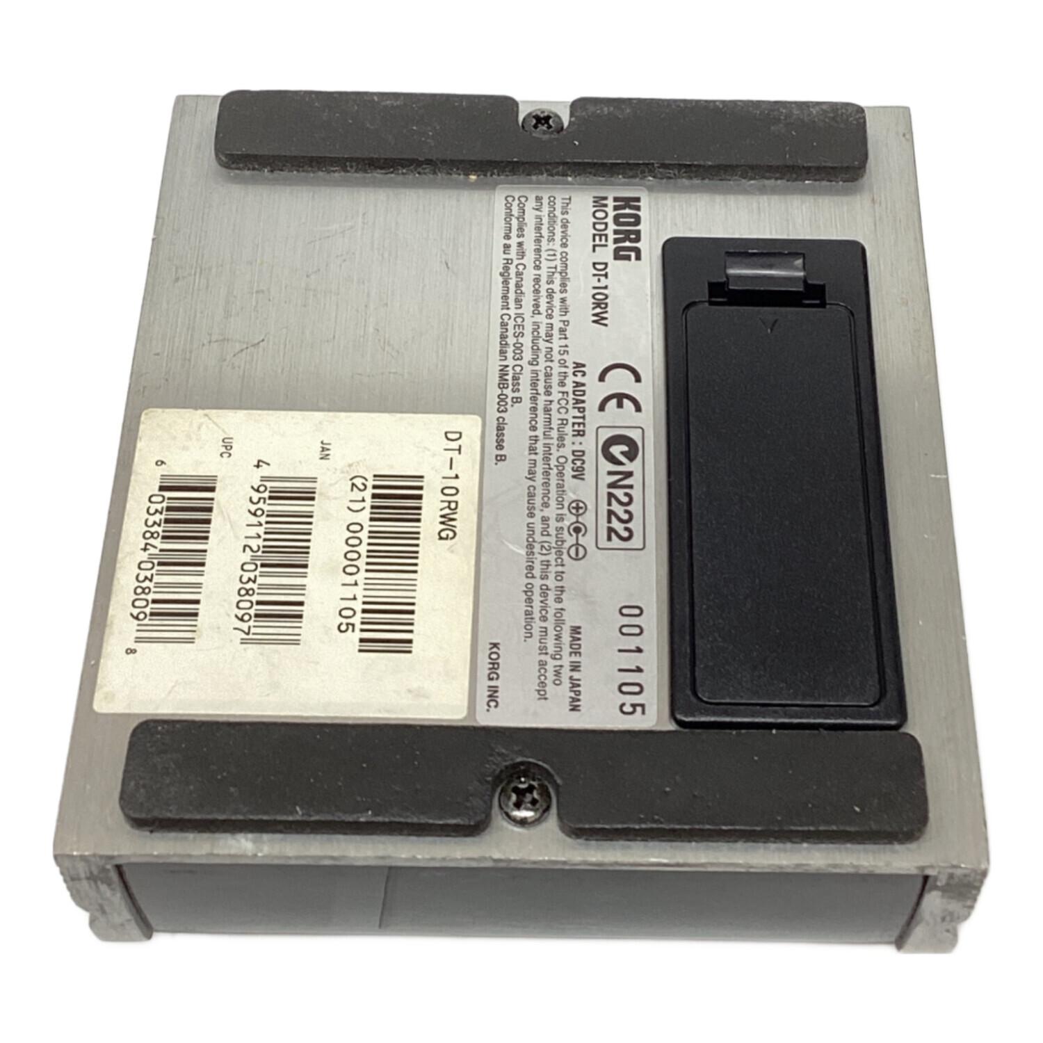 KORG (コルグ) ギターチューナー DT-10RW 動作確認済み 日本製 001105