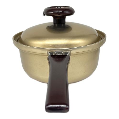 しばのキッチン (シバノキッチン) 片手鍋 ゴールド アルマイト製品 3P