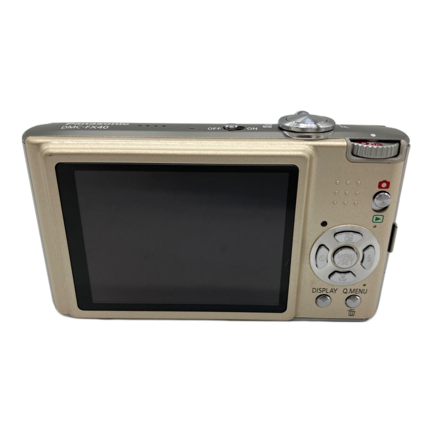 Panasonic (パナソニック) コンパクトデジタルカメラ LUMIX DMC-FX40