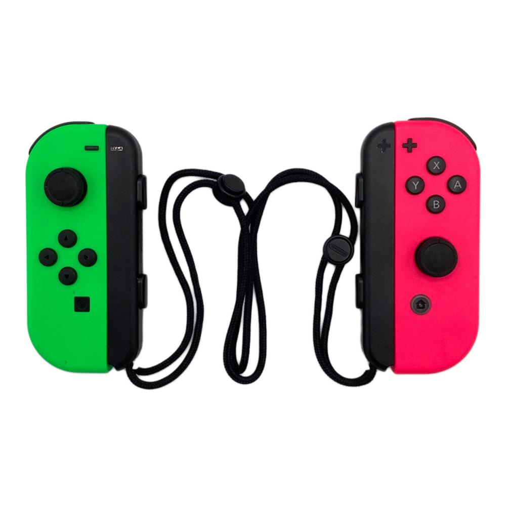 Nintendo Switch joy-con NintendoSwitchネオングリーン ネオンピンク