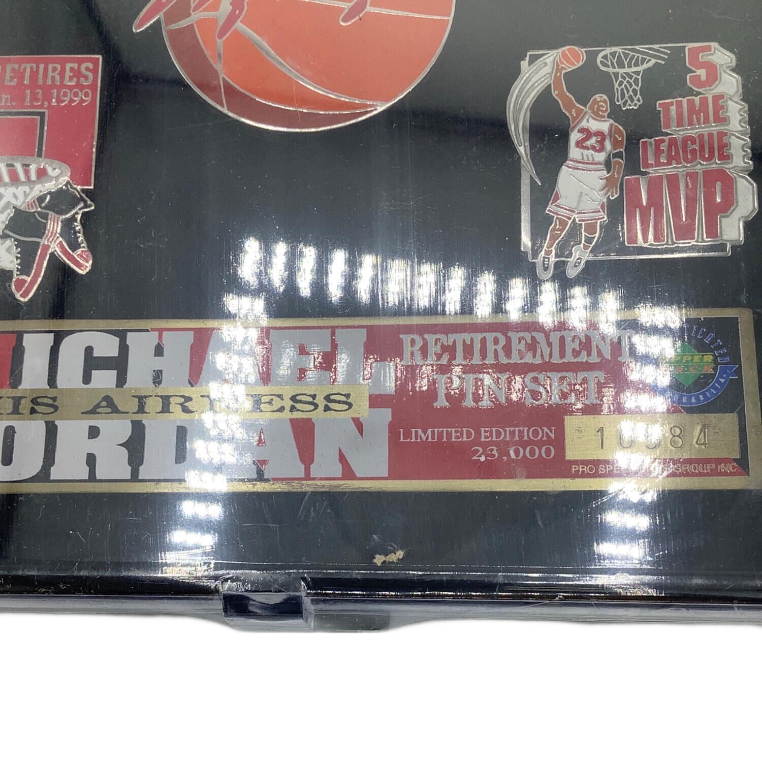 ピンバッジ マイケルジョーダン引退記念 限定品 未開封品｜トレファク
