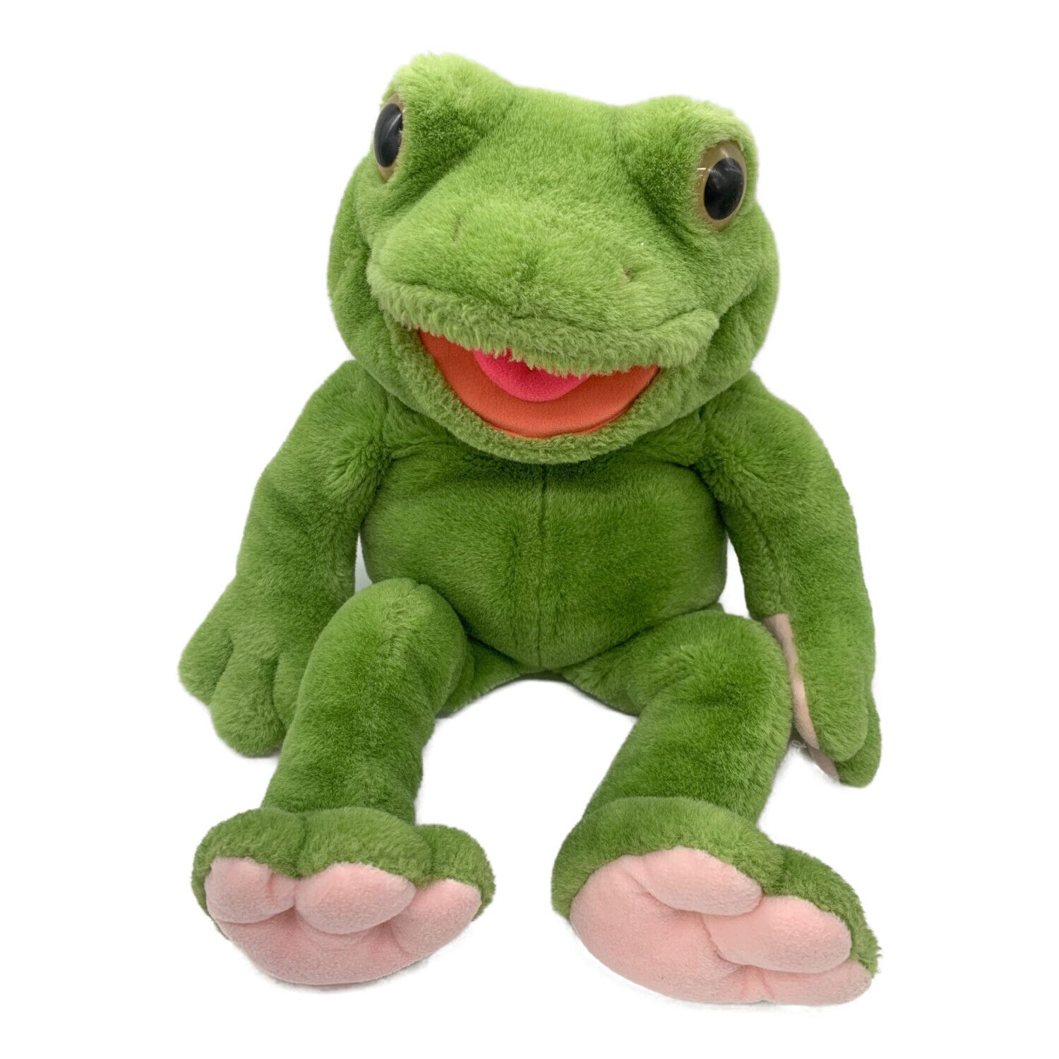 24K Polar Puff カエルモチーフハンドパペット Playtalkin 5666 FRITZ