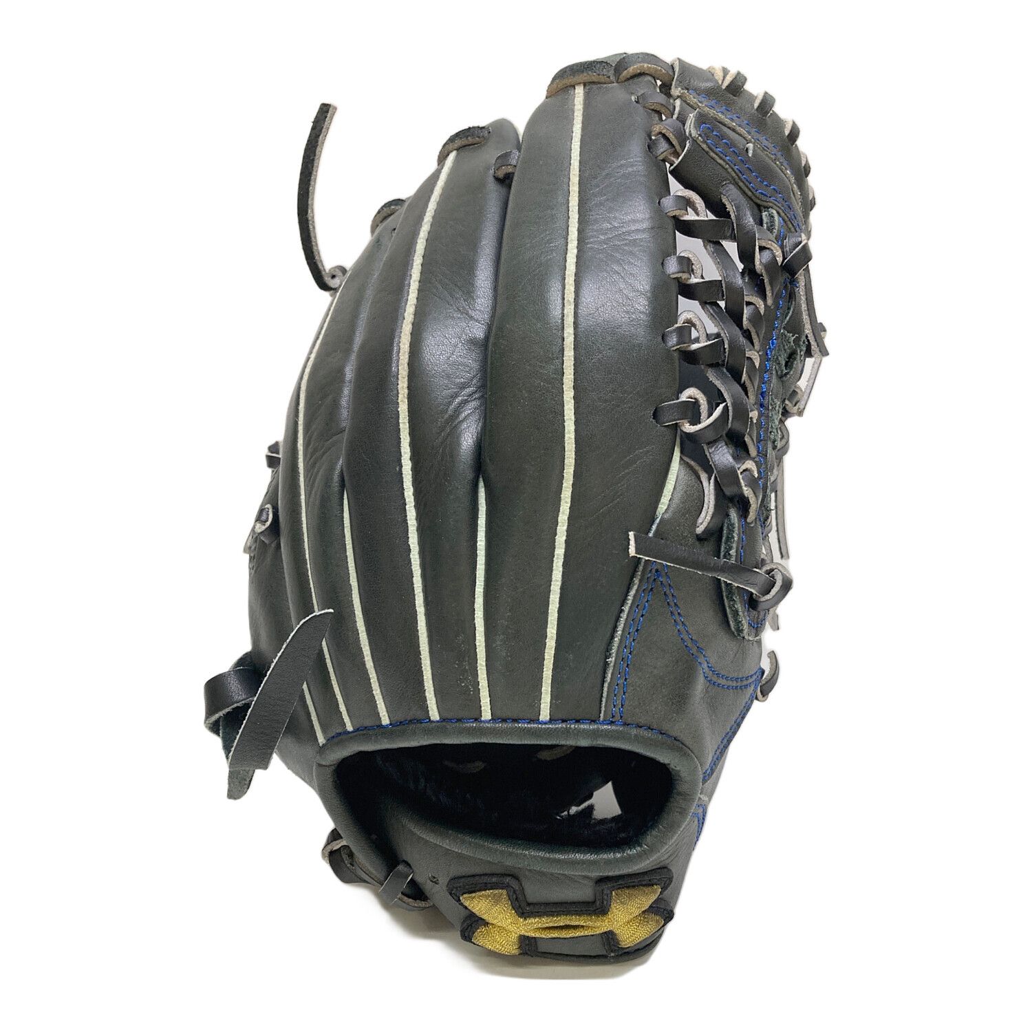 UNDER ARMOUR 軟式グローブ ダークブルー サイン入り UNDER ARMOUR