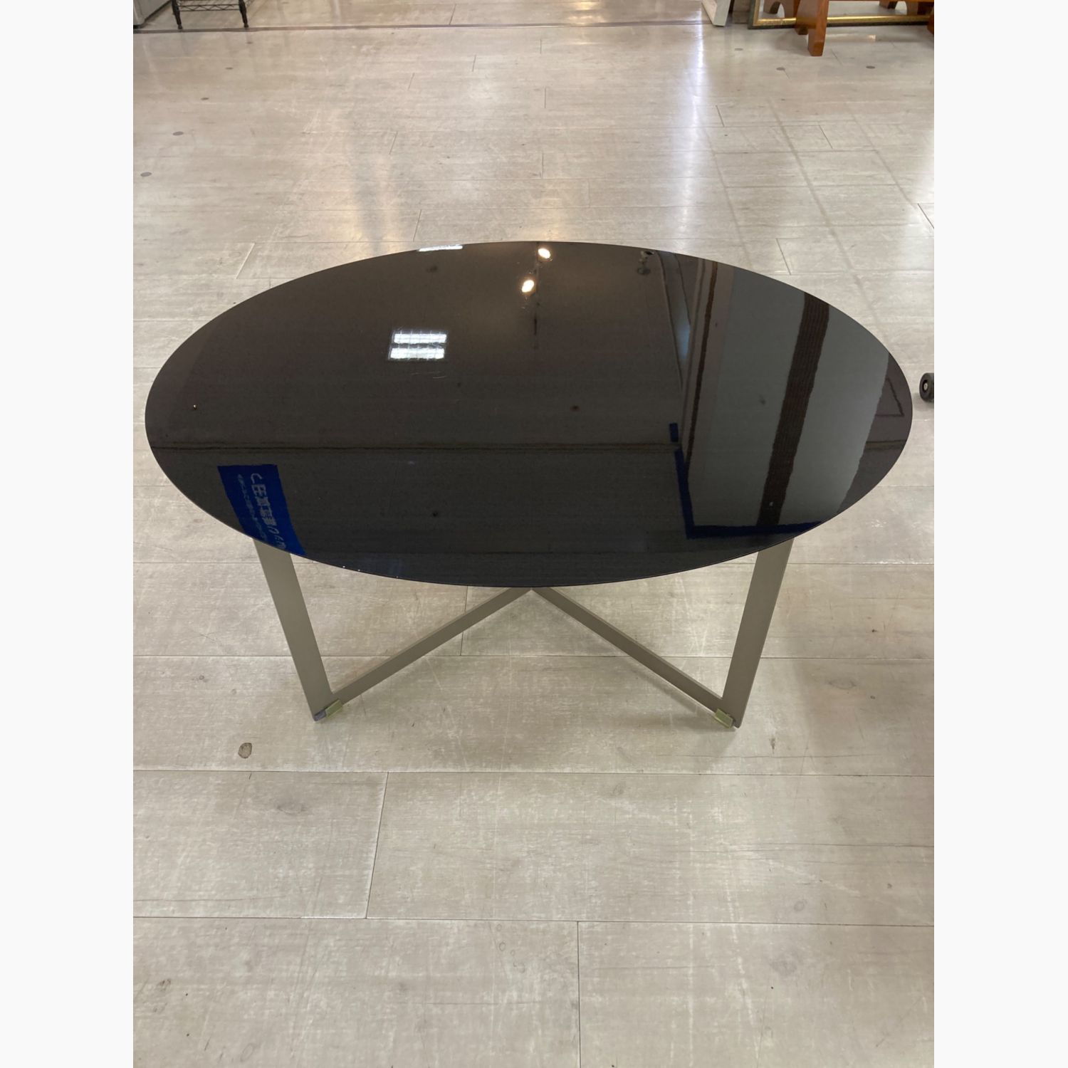 パウモナ Pamouna リビングテーブル TU サイドテーブル 鏡面仕上げ円