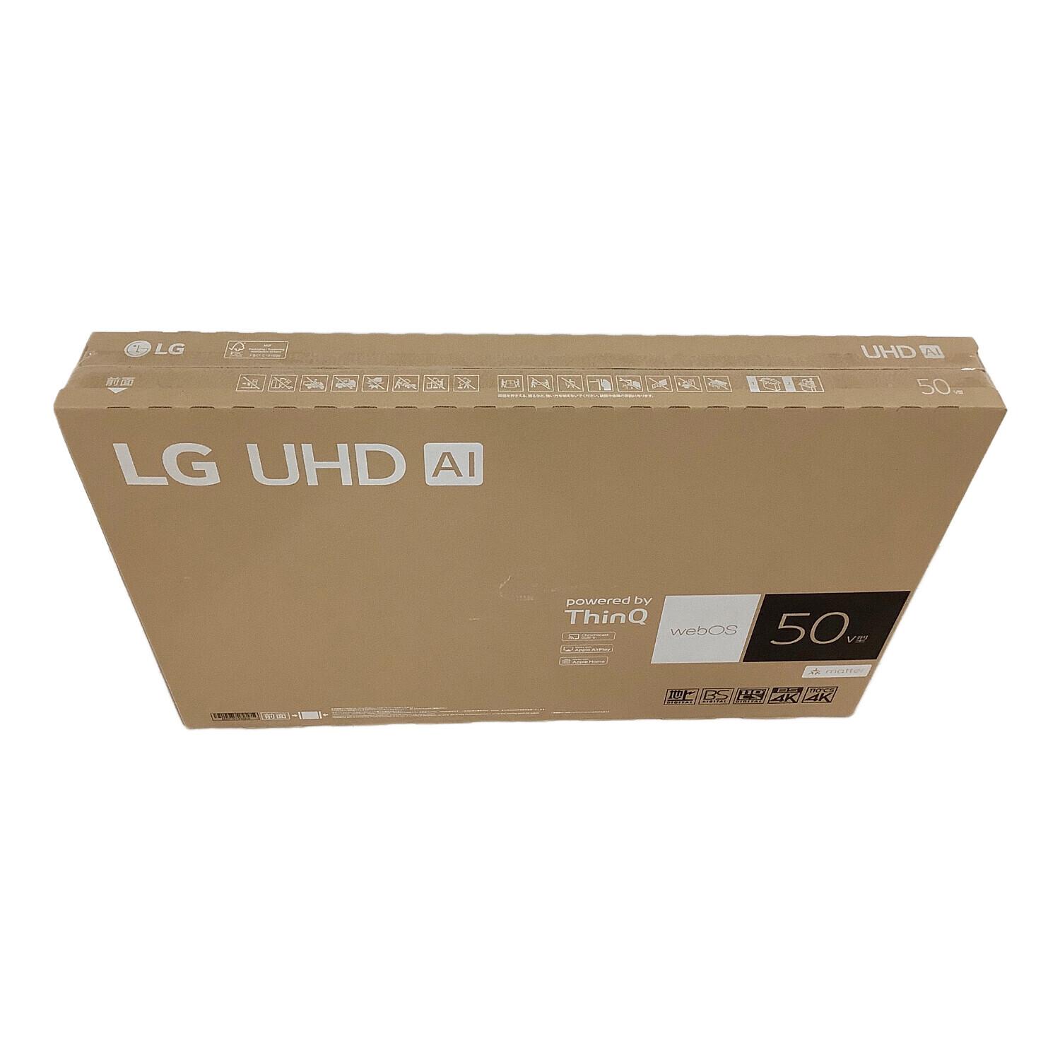 LG (エルジー) チューナーレステレビ 50UT801C0JB 2023年発売 50インチ