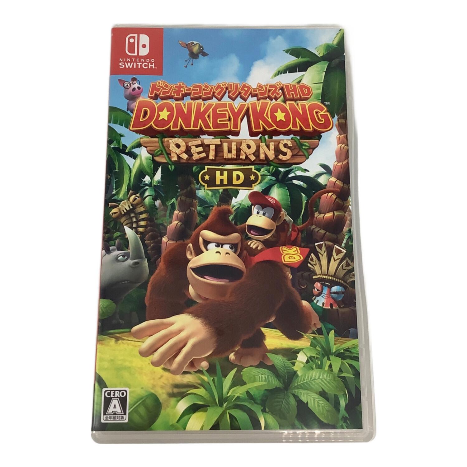 Nintendo Switch用ソフト ドンキーコングリターンズHD｜トレファクONLINE