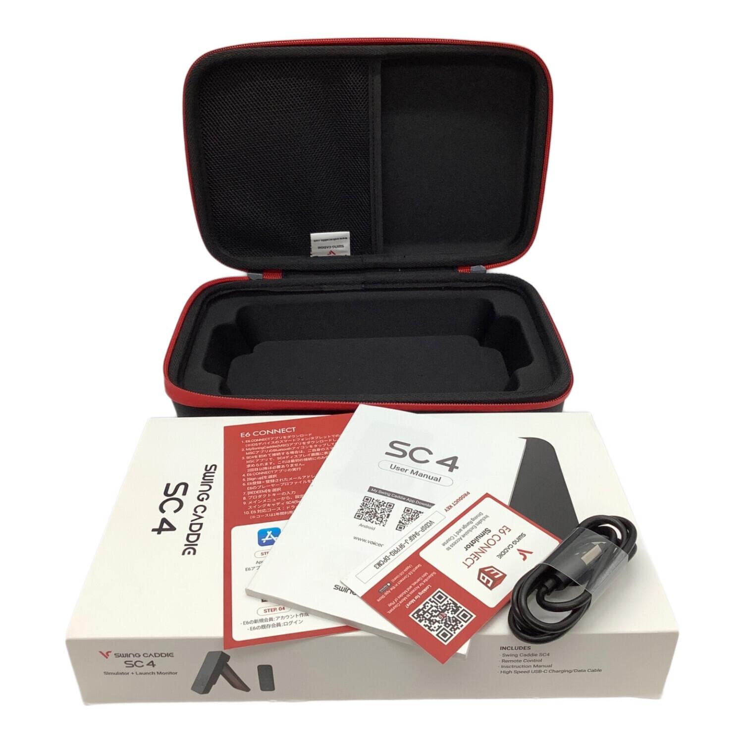 SWING CADDIE (スイングキャディ) 弾道測定器 ブラック SC4 専用ポーチ