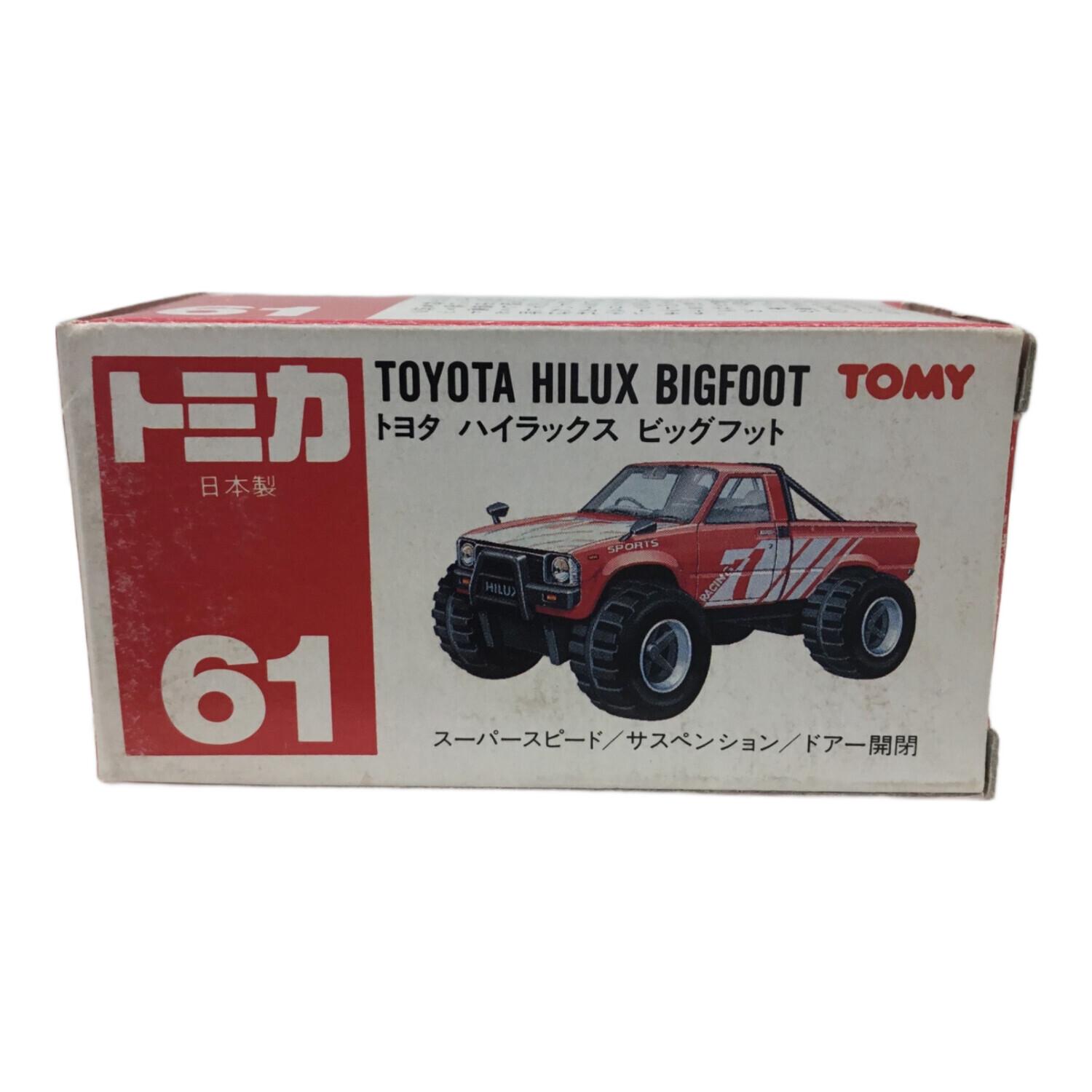 No.61 トヨタ ハイラックス ビッグフット #7 TOMY(トミー)｜トレファク