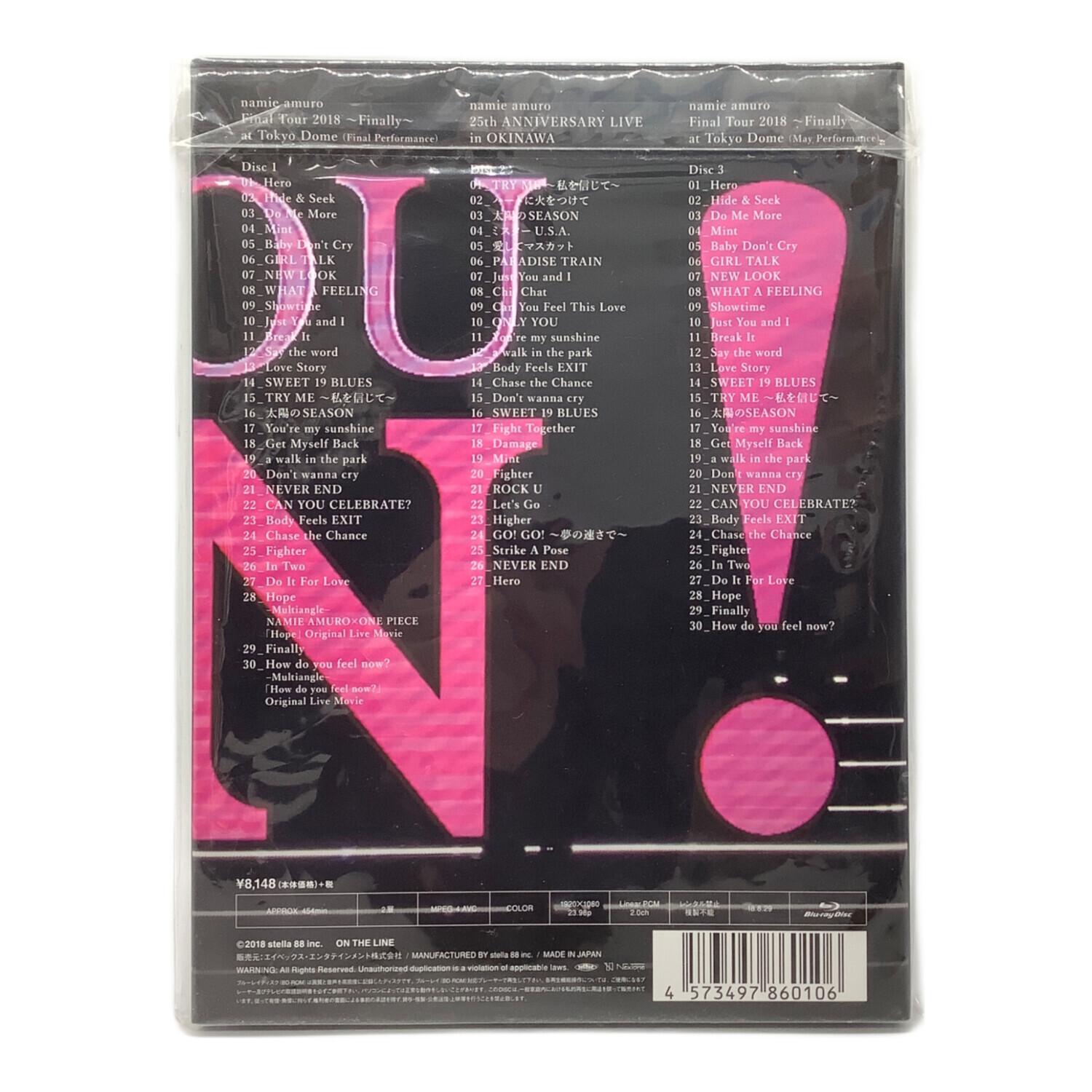 安室奈美恵 Final Tour 2018 -Finally- 初回盤 Blu-ray AVAN-99138