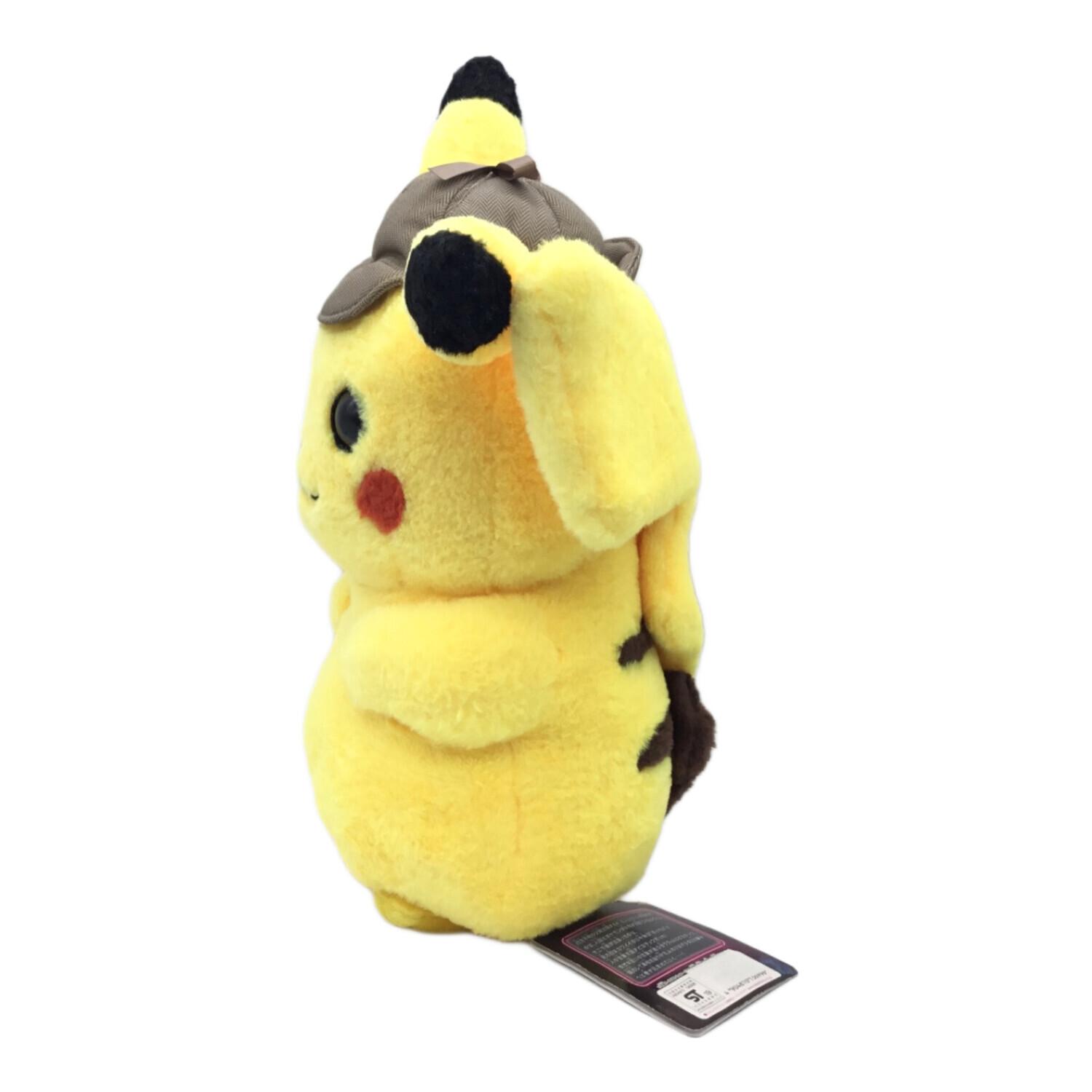 名探偵ピカチュウ 1/1スケールぬいぐるみ タグ付き未使用品 ポケモン
