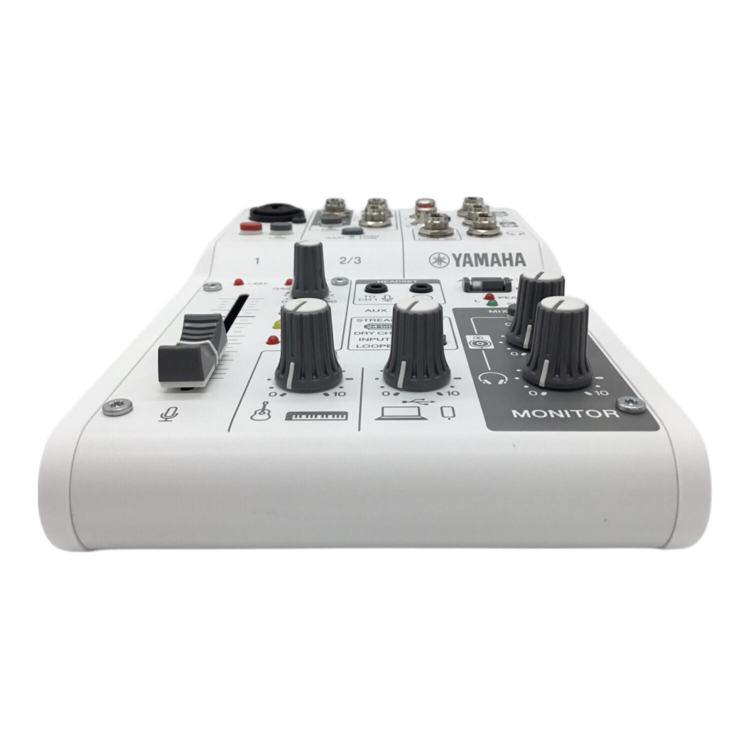 YAMAHA (ヤマハ) ライブストリーミングミキサー 本体のみ AG03MK2