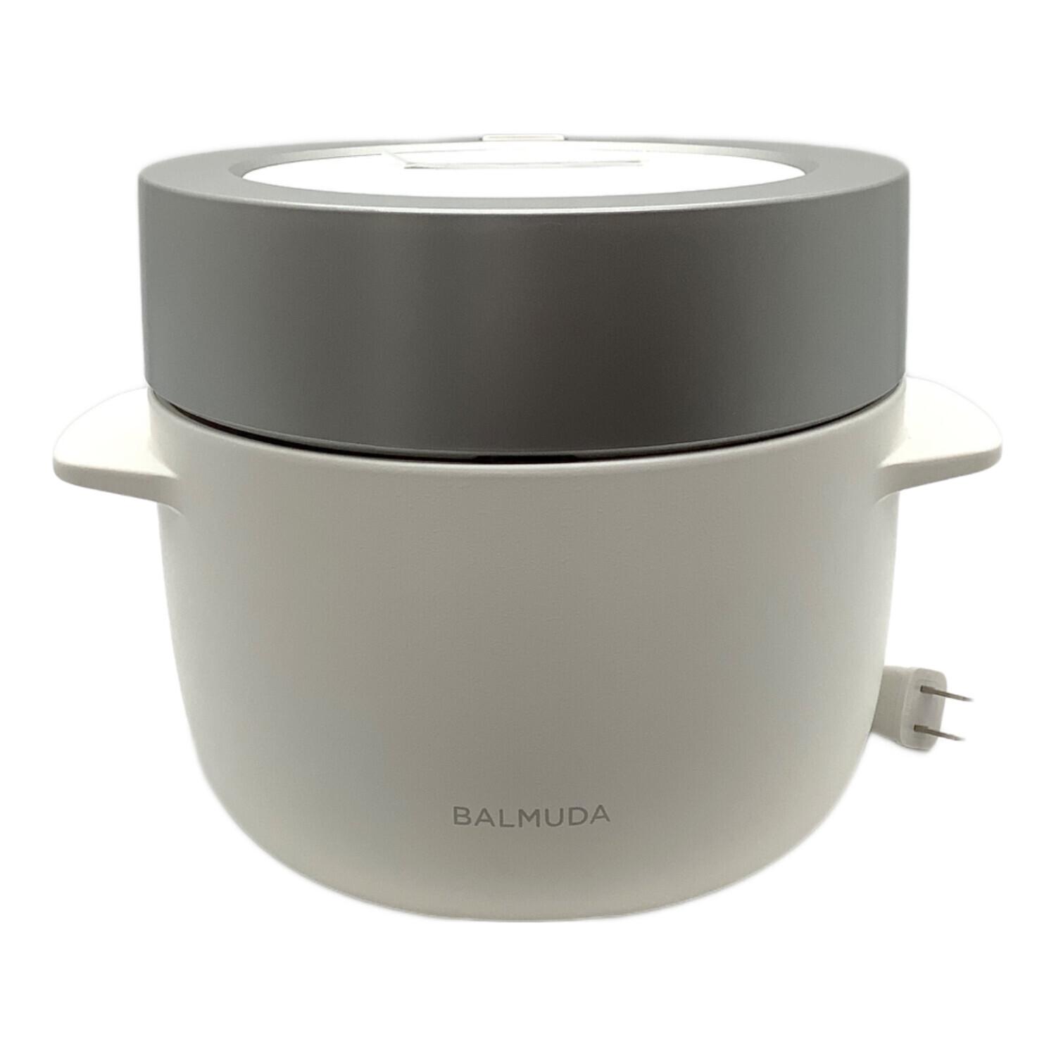 BALMUDA (バルミューダ) The Gohan K03A ホワイト 炊飯器｜トレファク