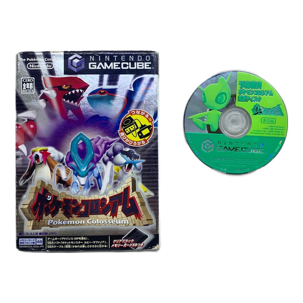 ジャンク品 ポケモンコロシアム拡張ディスク セレビィ ポケモン