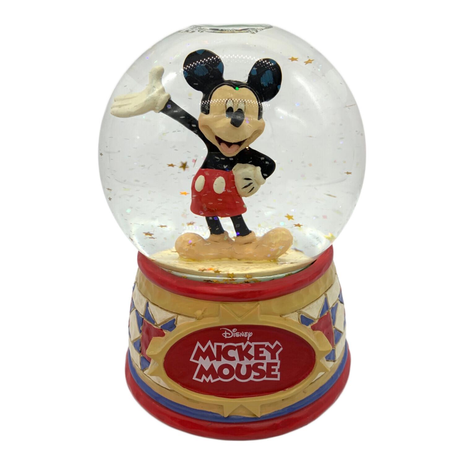 d*7様 Disney ディズニー ミッキー スノードーム オルゴール d*7様