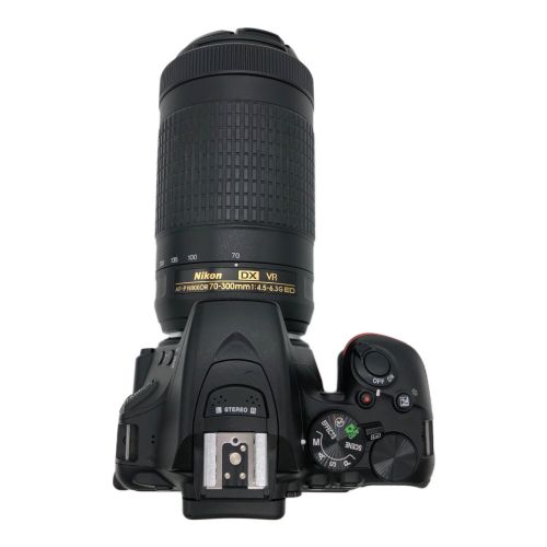 Nikon 一眼レフカメラ レンズ18-55ズーム時ガサつき有 D5600 2478万