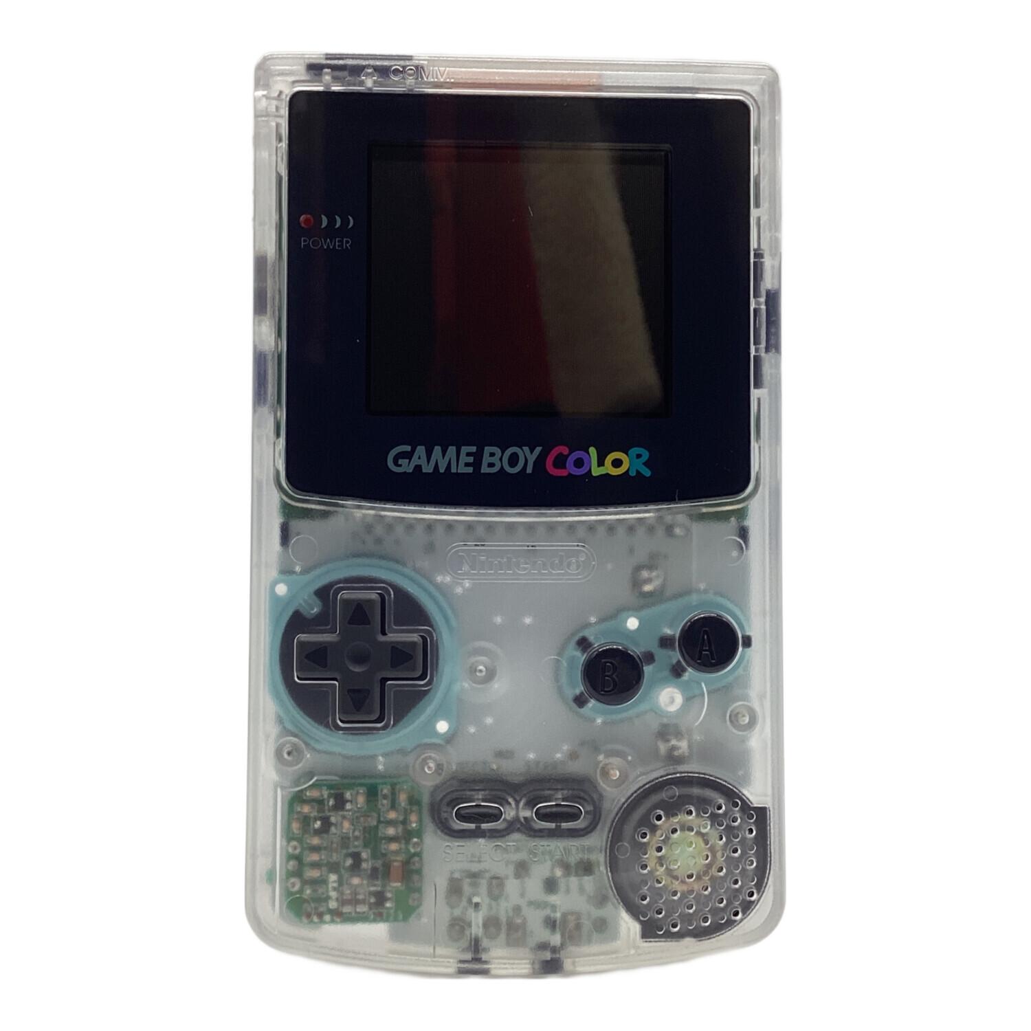 ゲームボーイカラー クリア CGB-001 動作確認済み CH22915874