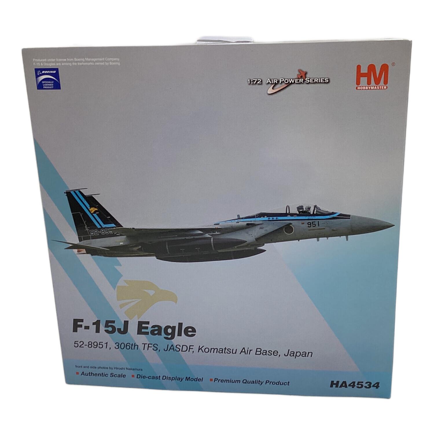 HOBBYMASTER (ホビーマスター) プラモデル F-15Jイーグル HA4534