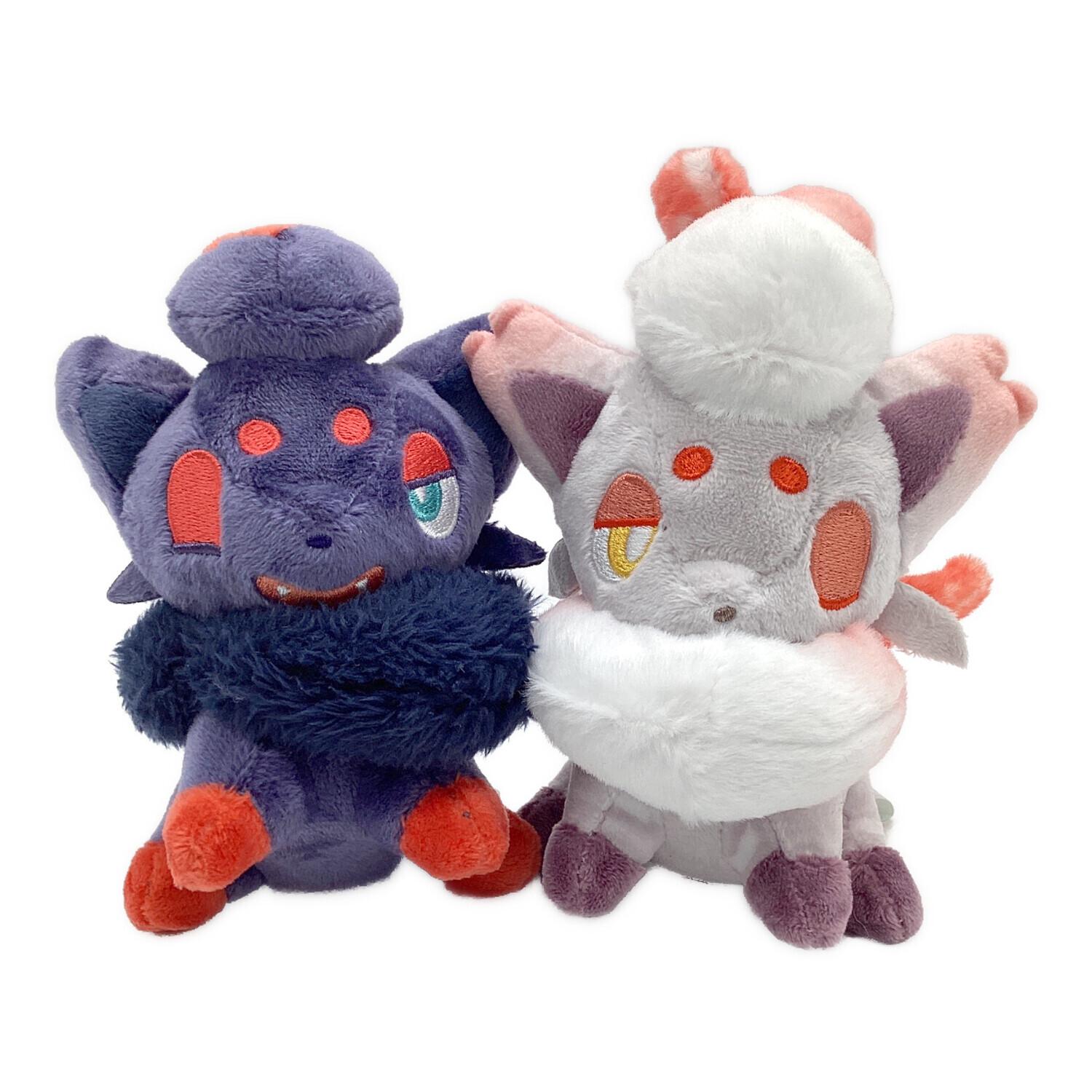 ポケモングッズ にたものどうし ゾロア・ヒスイゾロア ぬいぐるみ