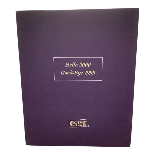 Steiff (シュタイフ) ヌイグルミ Hello 2000/Good-Bye 1999 ミレニアム