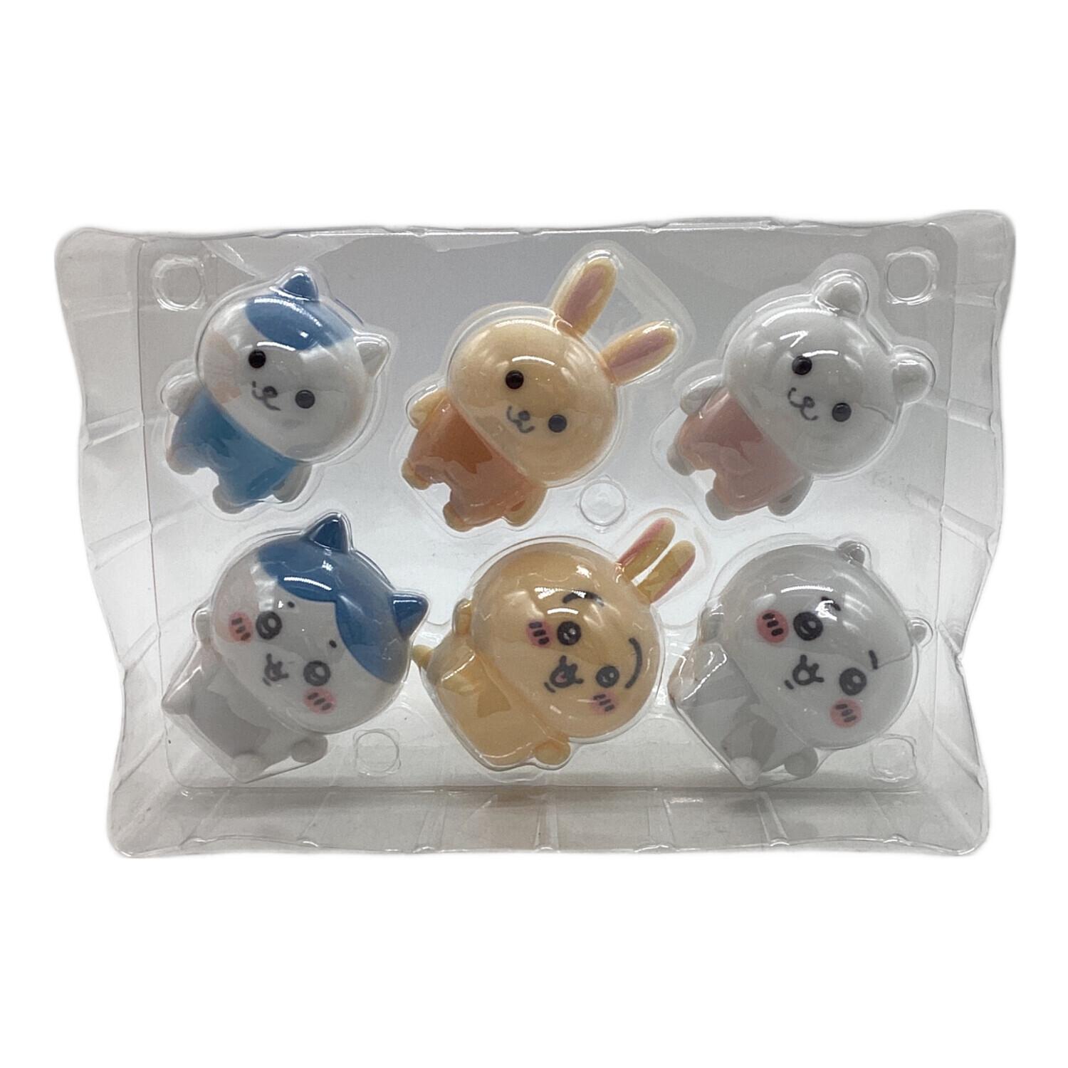 ちいかわ (チイカワ) フロッキーフィギュア 6体セット 初回限定生産品