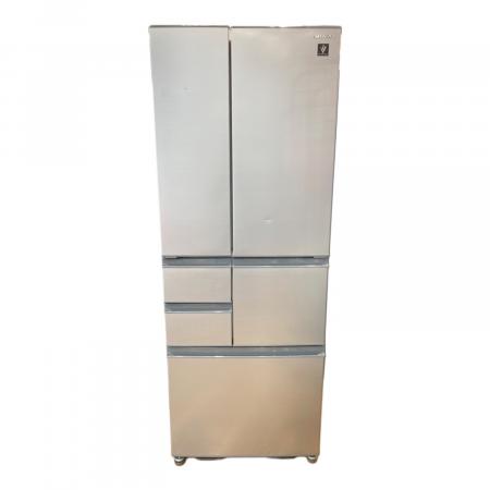 SHARP (シャープ) 6ドア冷蔵庫 SJ-X500M-S 2024年製 502L 冷蔵室棚1点