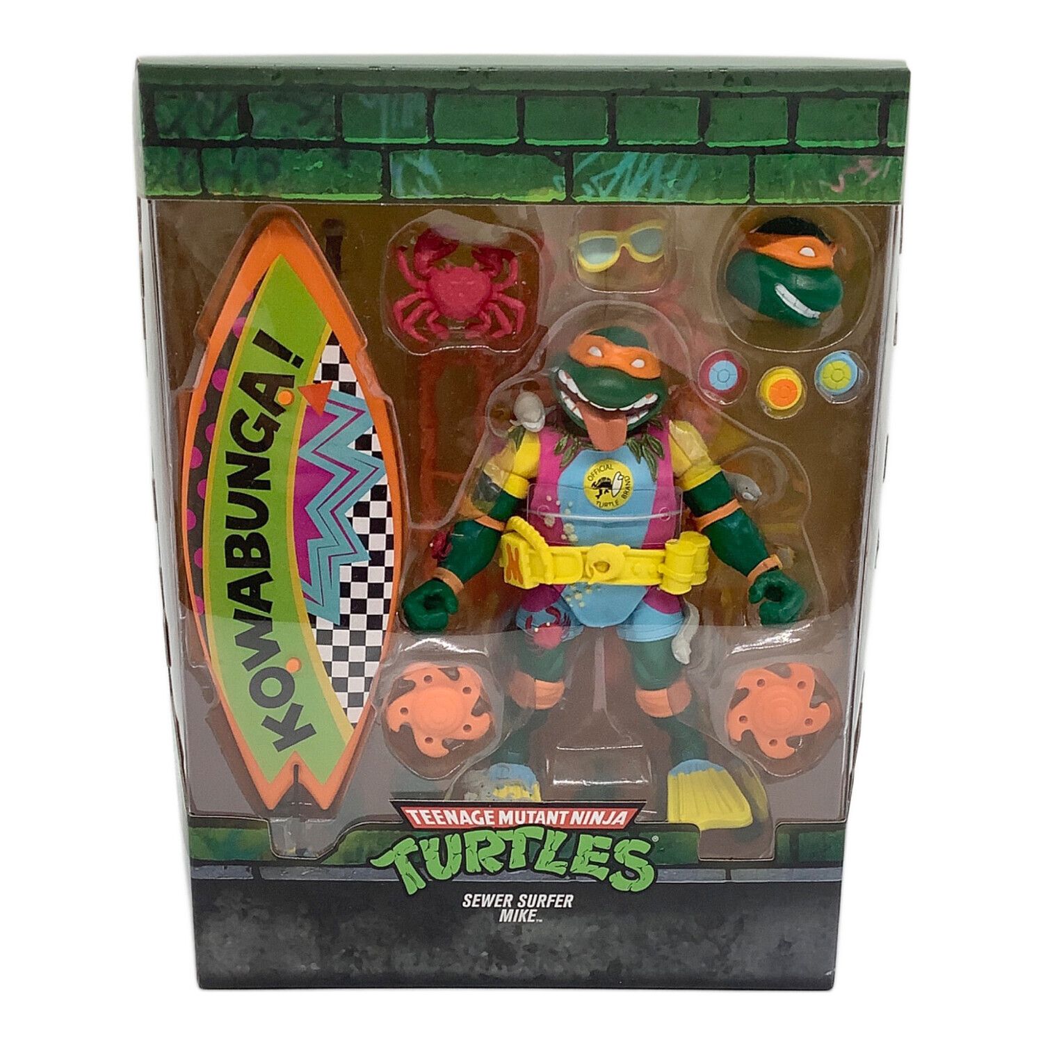 SUPER7×nickelodeon フィギュア TEENAGE MUTANT NINJA TURTLES