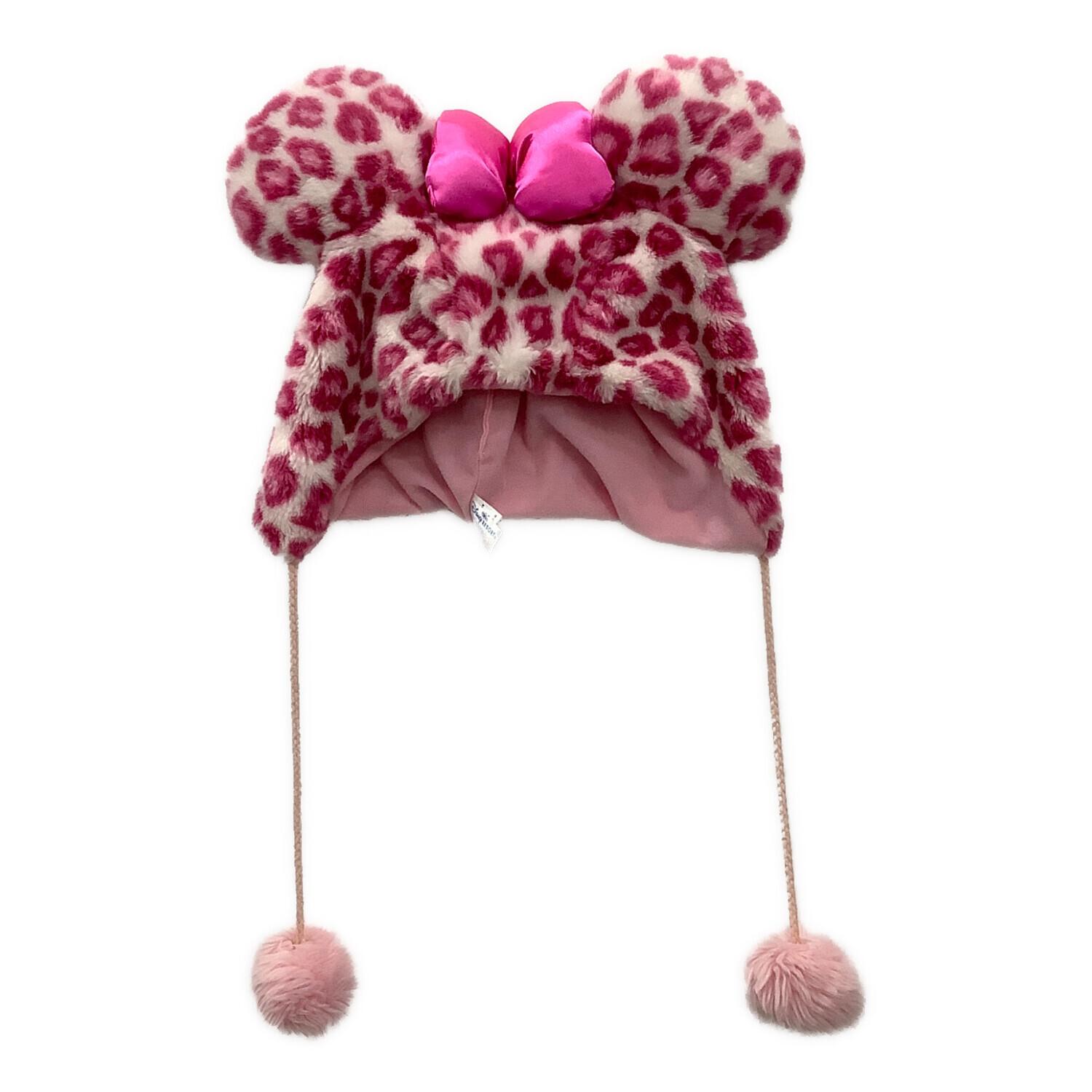 ディズニー ディズニーヒョウ柄ファンキャップ即購入可 ミニー ヒョウ