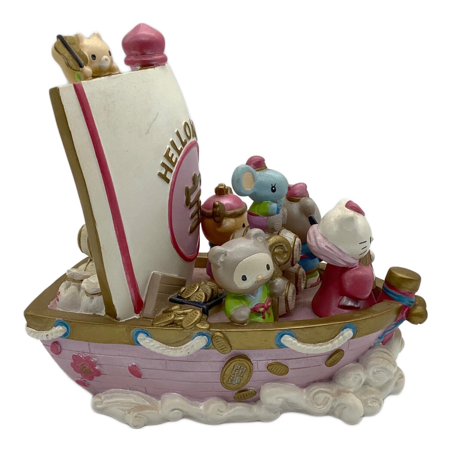 サンリオキャラクター 宝船 七福神 置物｜トレファクONLINE