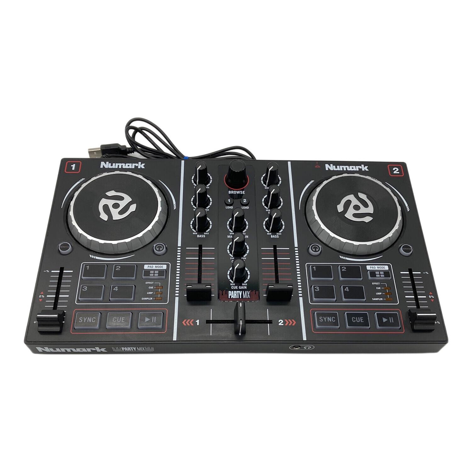 Numark (ヌマーク) Party Mix DJコントローラー｜トレファクONLINE