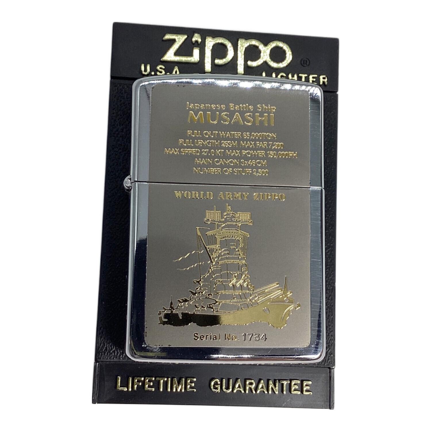 ZIPPO(ジッポ) オイルライター MUSASHI 1993年製｜トレファクONLINE