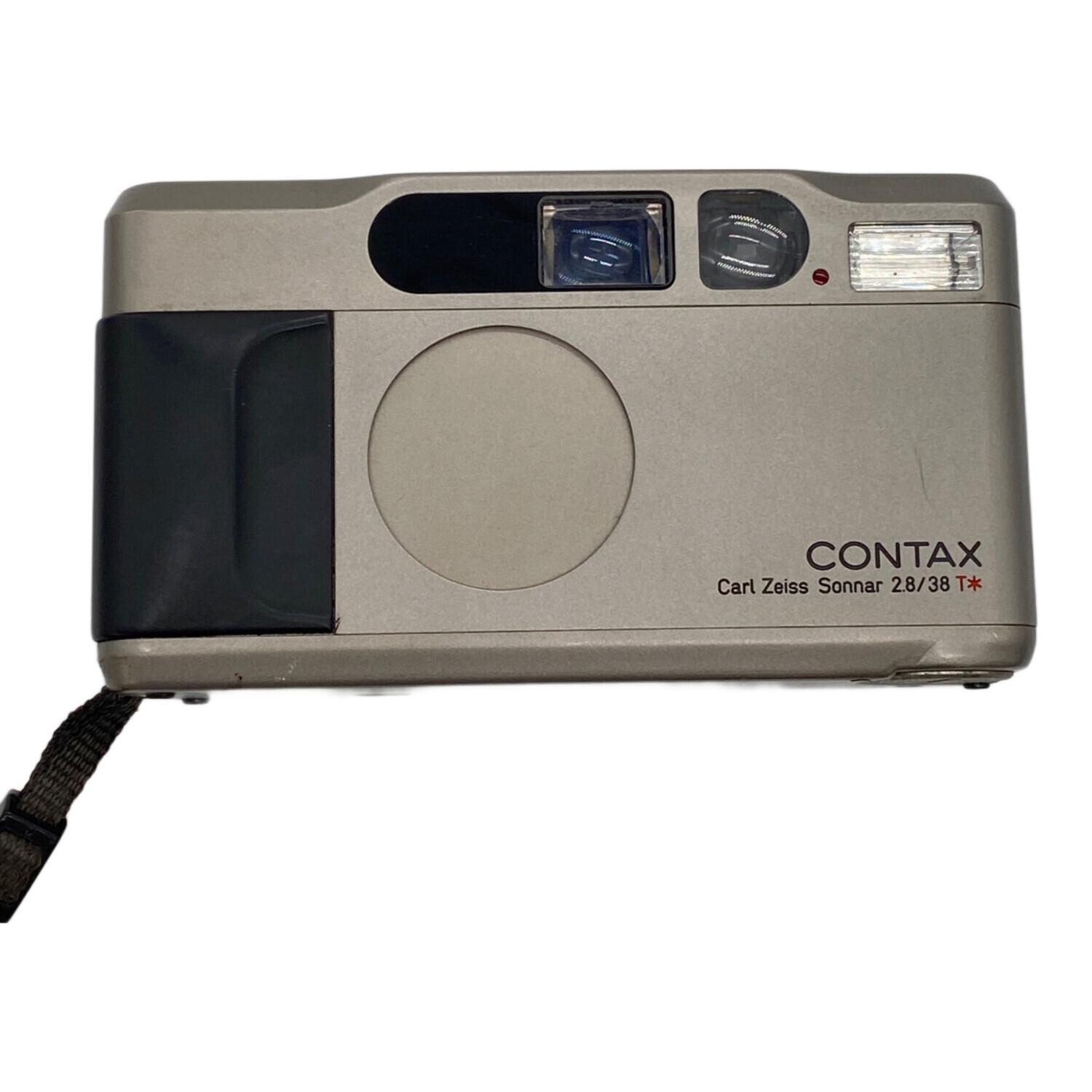 ジャンク品】CONTAX コンタックス T2 コンパクトフィルムカメラ 【公式