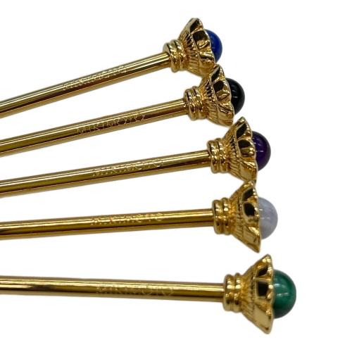 MIKIMOTO (ミキモト) フルーツピック 半貴石 5Pセット｜トレファクONLINE