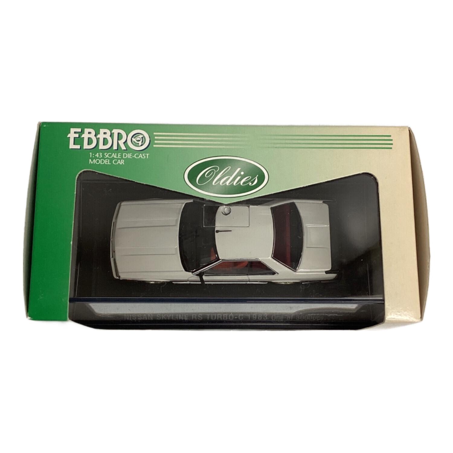 EBBRO (エブロ) ミニカー 1/43 NISSAN SKYLINE RS TURBO｜トレファクONLINE