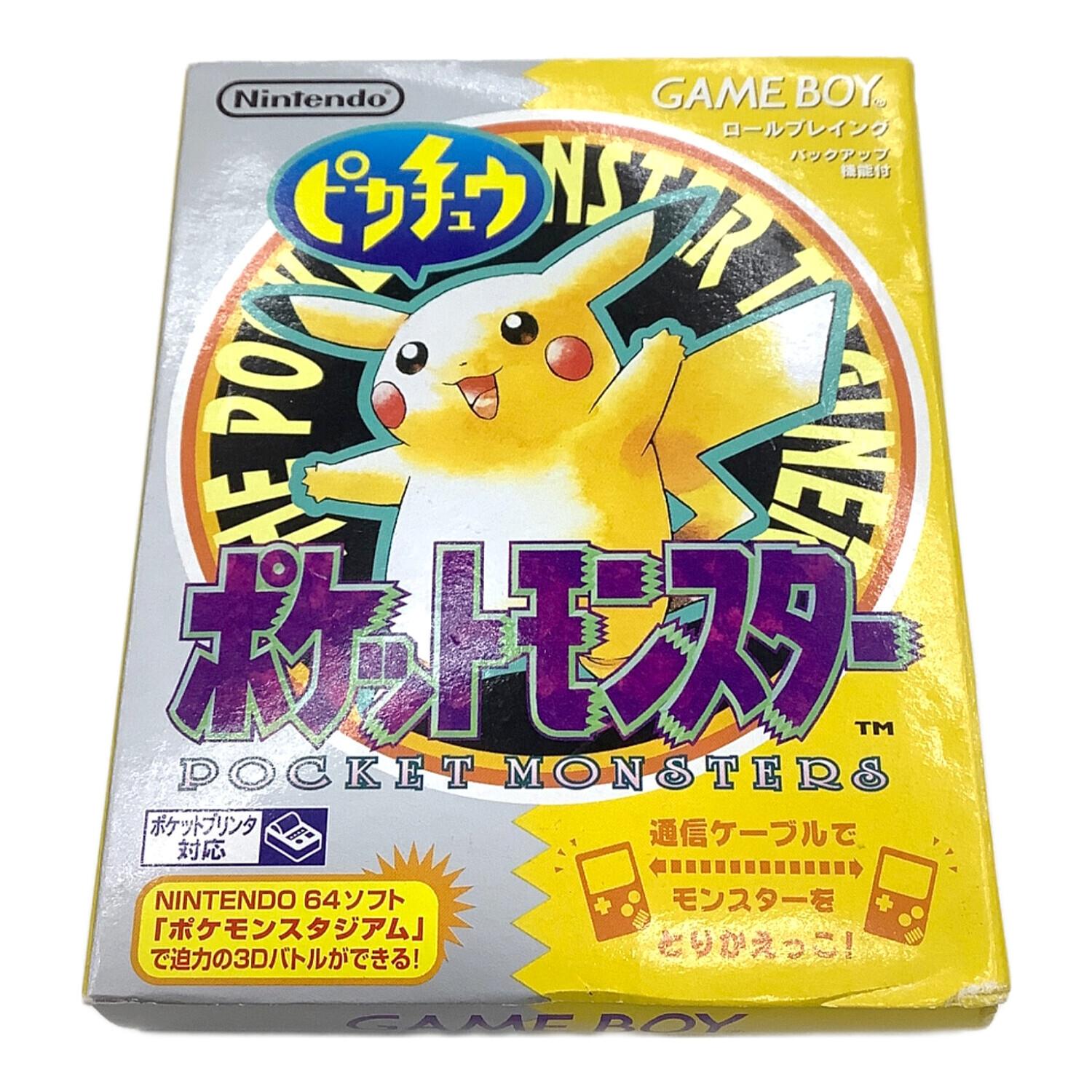 ゲームボーイ用ソフト ポケットモンスターピカチュウ｜トレファクONLINE