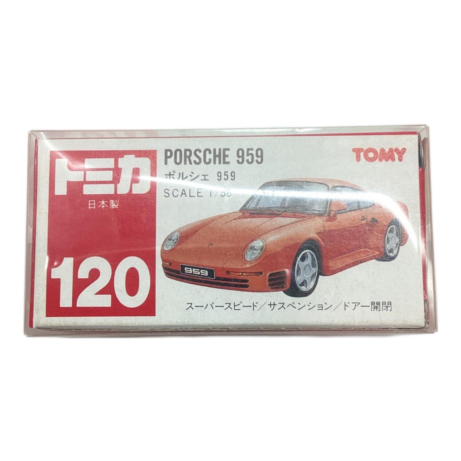 トミカ ポルシェ 959 パトロールカー 日本製 106【01 絶版トミカ