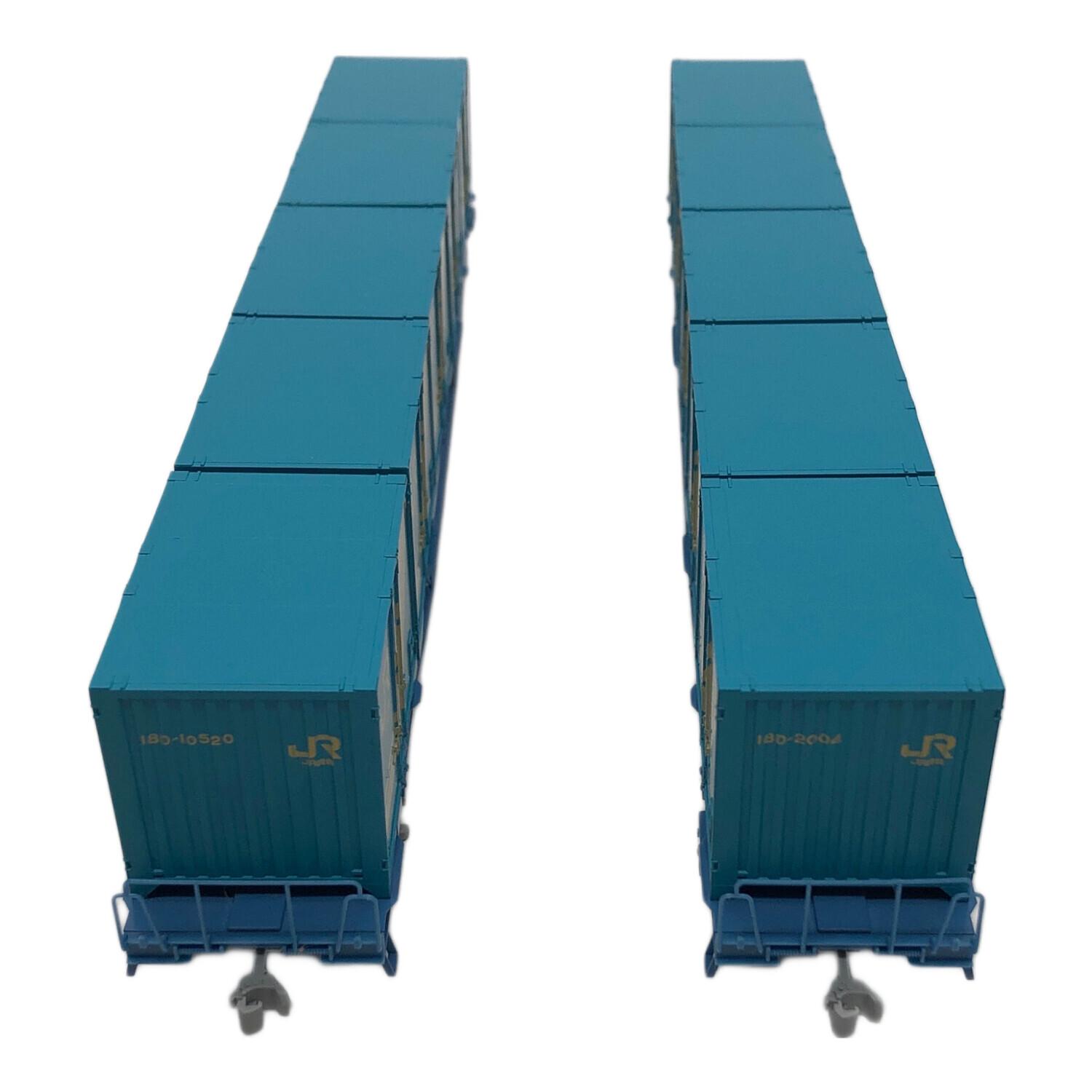 KATO (カトー) HOゲージ コキ104 18Dコンテナ積載 (2両セット入) 3-511