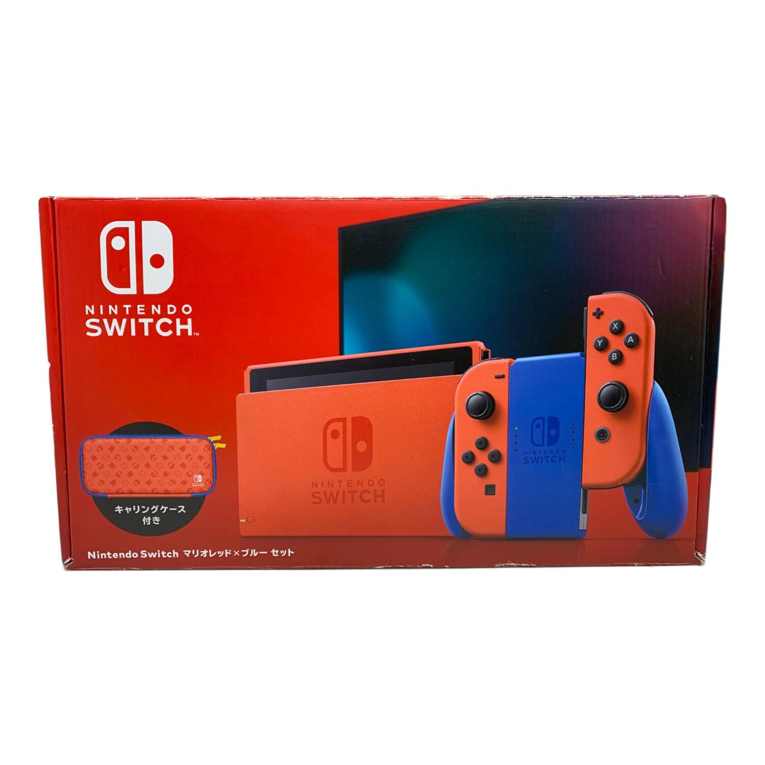 Nintendo Switch マリオレッド×ブルーセット 2020年製 ※Joy-Con左不良