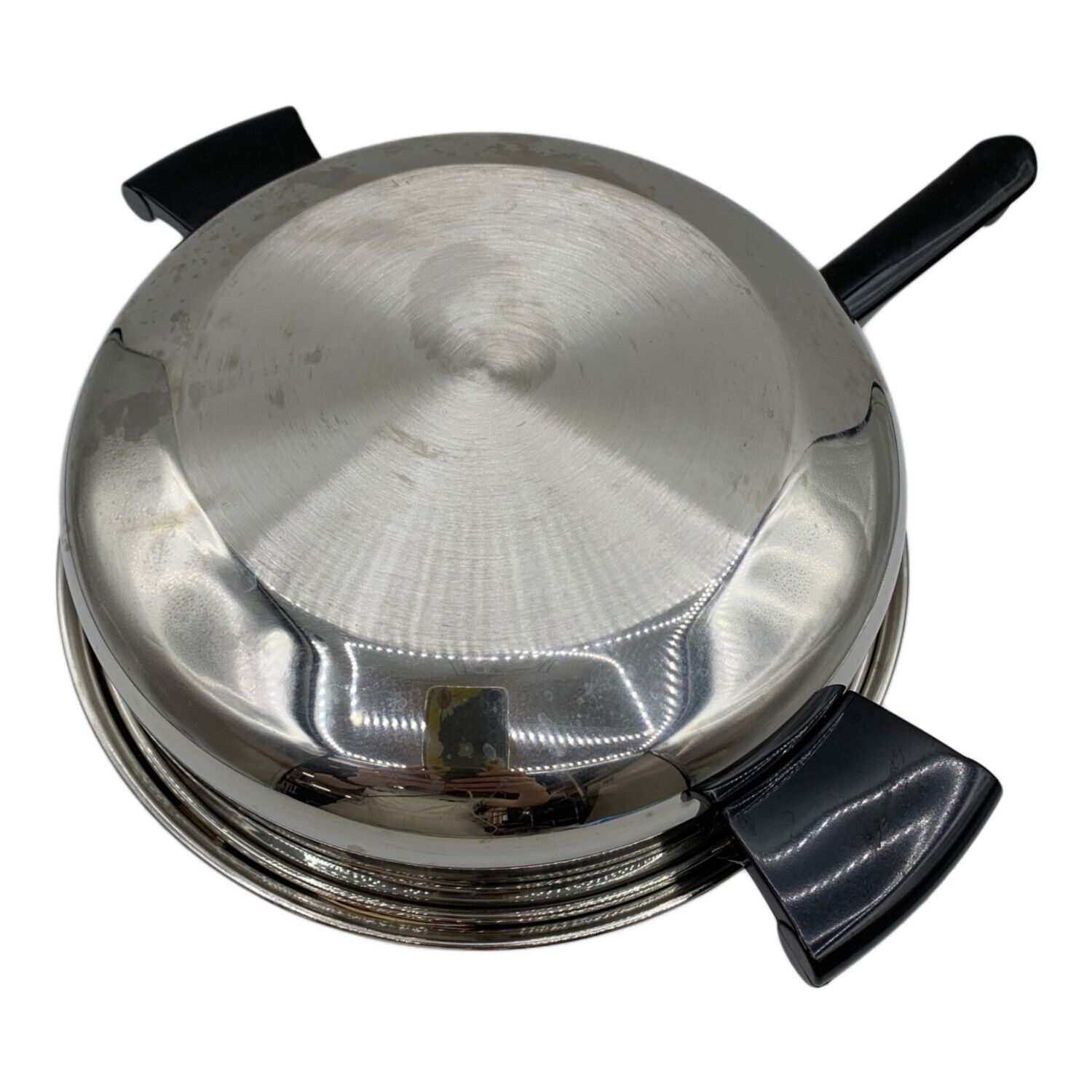 Amway (アムウェイ) クックウェア シルバー MULTI-PLY Ⅰ Queen