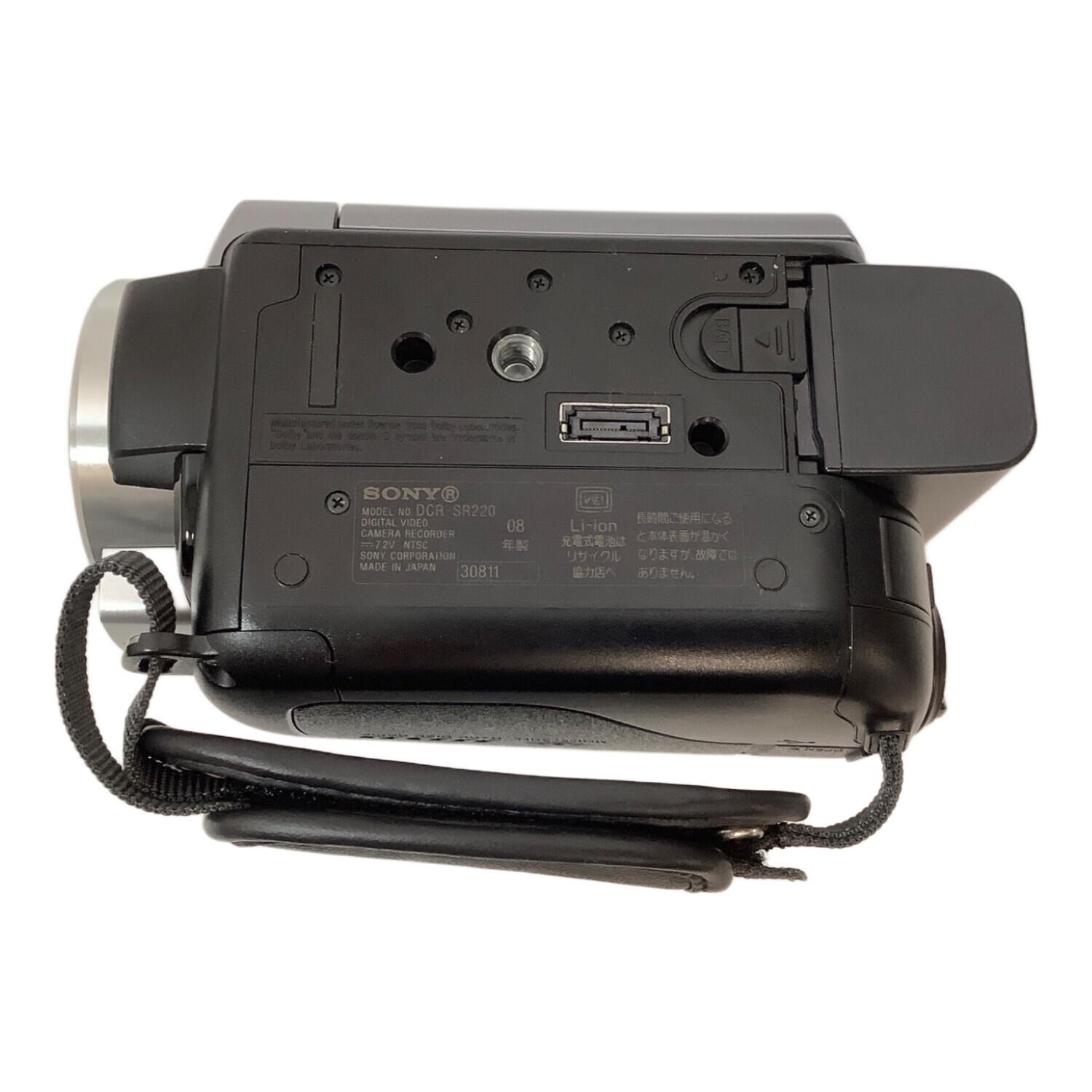 SONY (ソニー) ビデオカメラ DCR-SR220｜トレファクONLINE