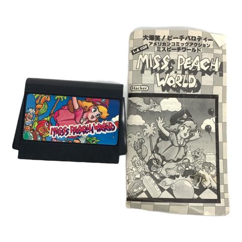 Nintendo (ニンテンドウ) ファミコン用ソフト ミスピーチワールド
