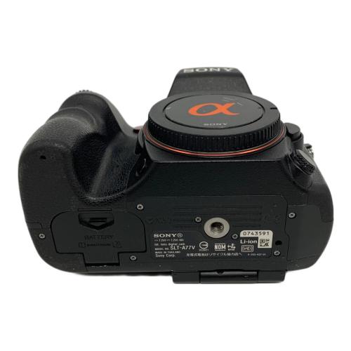 SONY デジタル一眼レフカメラボディ スレ・小キズ有｜トレファクONLINE
