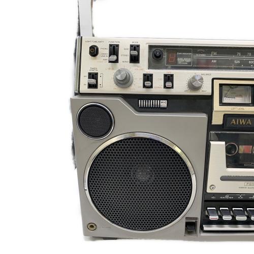 AIWA (アイワ) ラジカセ ステレオラジオカセットレコーダー CS-80 動作