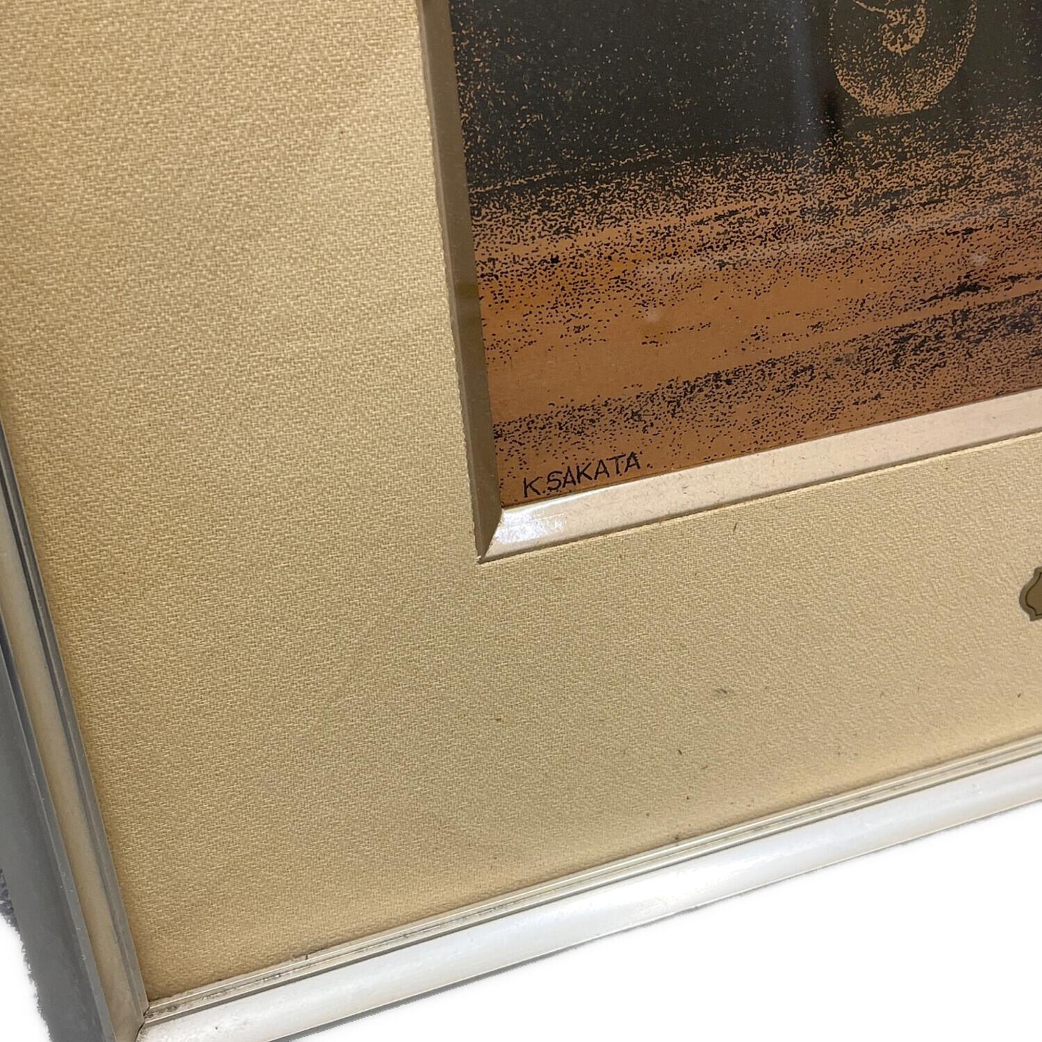 アートエッチング 長島茂雄 天覧ホームラン 作画・坂田啓｜トレファク