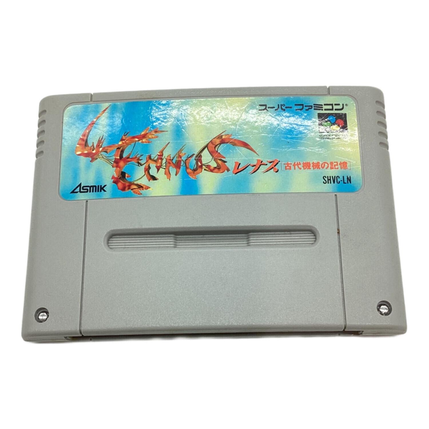 レナス 古代機械の記憶 スーパーファミコン用ソフト -｜トレファクONLINE