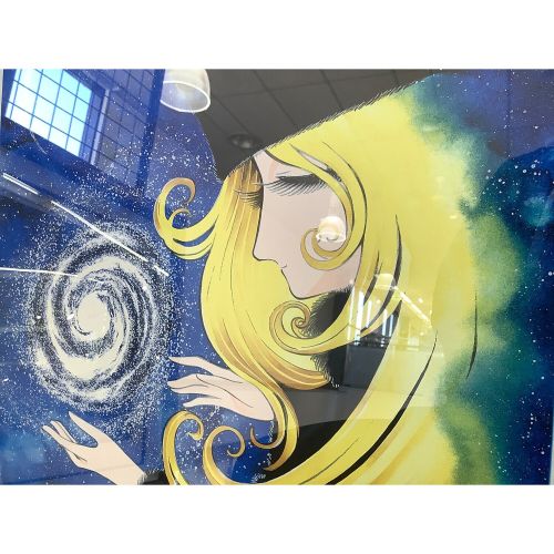 ヒデ 松本零士 シルクスクリーン メーテル 銀河鉄道999 星の海の夢