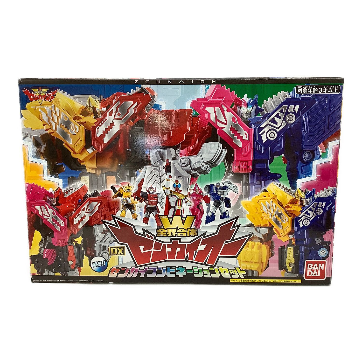 BANDAI (バンダイ) 戦隊ヒーロー 機界戦隊ゼンカイジャー W全界合体 DX