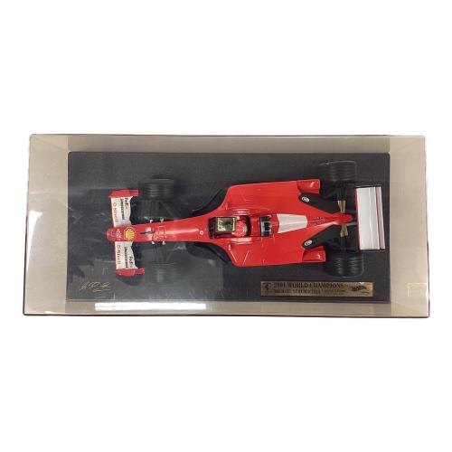 Mattel HOT WHEELS モデルカー 1:18 FERRARI 2001 WORLD CHAMPIONS