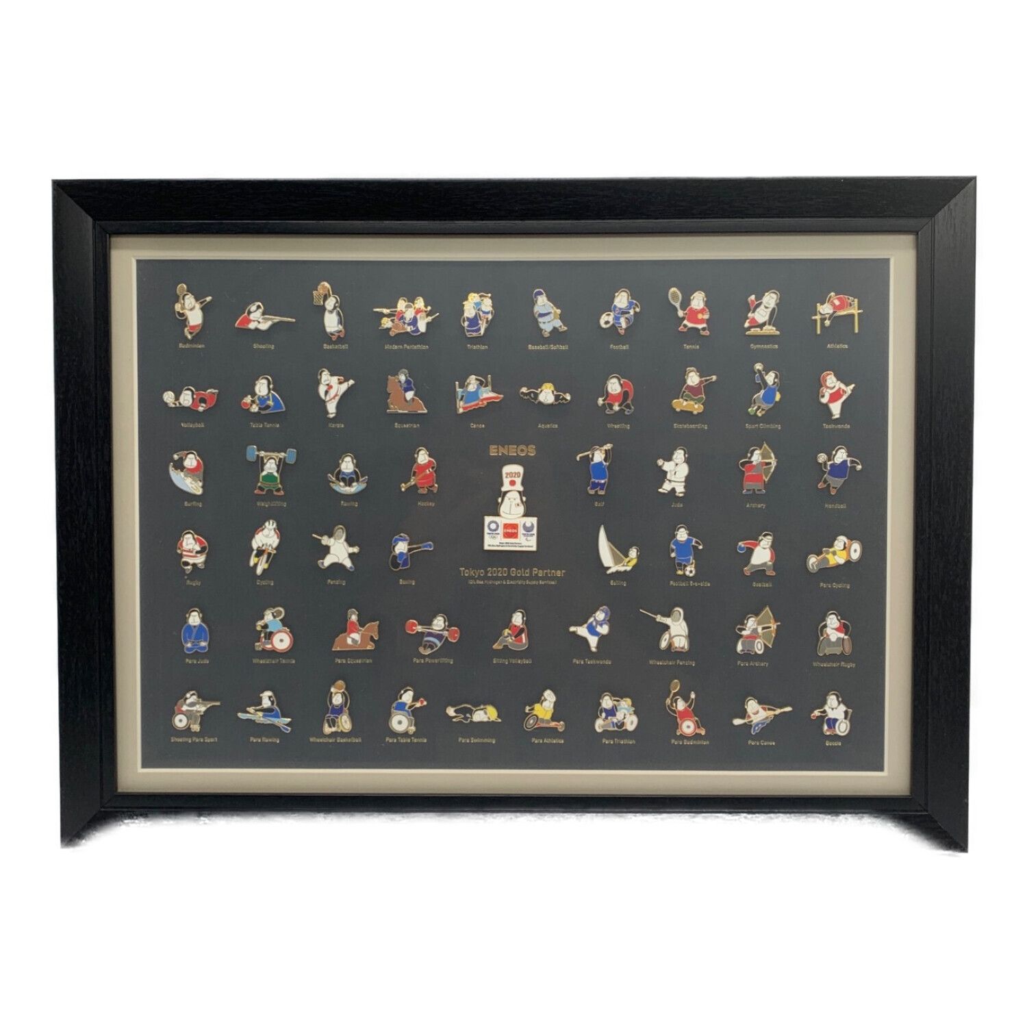 ENEOS エネゴリくん オリジナルピンバッジセット 東京2020オリンピック