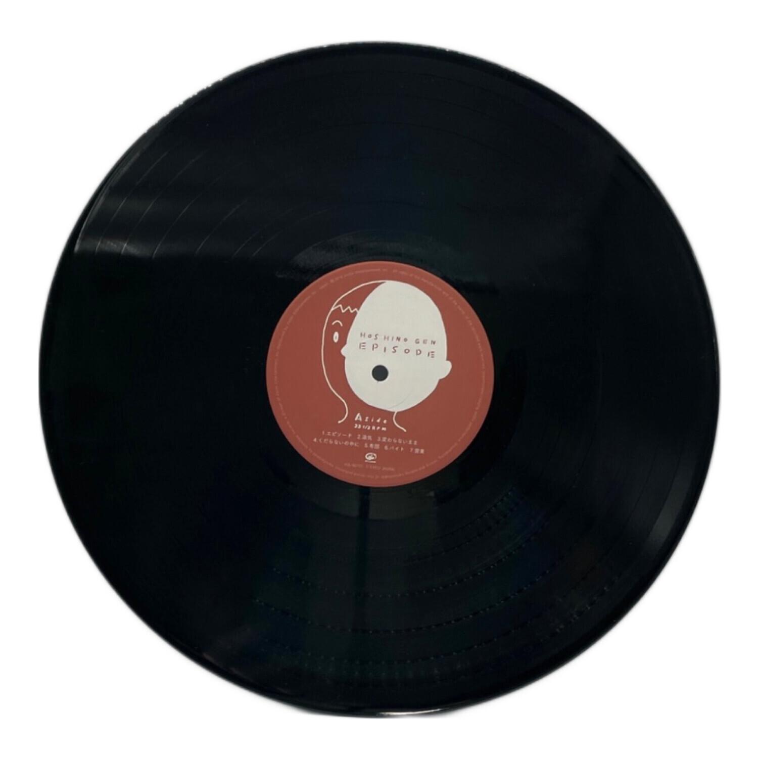 星野源 (ホシノゲン) LP EPISODE 盤面:A(美品) ジャケット:B