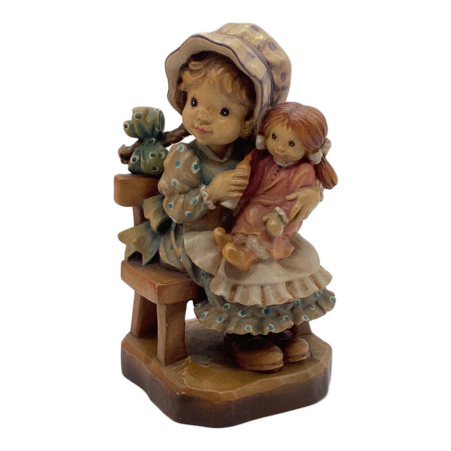 アンティーク小物 ANRI(アンリ) 木彫り人形 48/2000｜トレファクONLINE